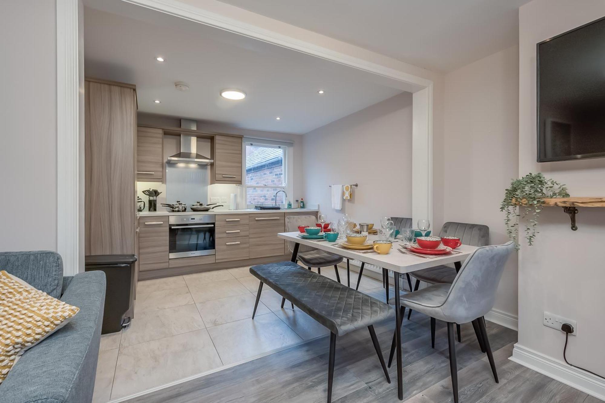 Staybynumbers - Belfast City Centre - 3 Bed, 3 Bathroom & Parking Ngoại thất bức ảnh